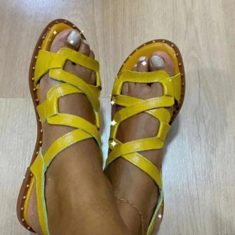 Rome Flats Slippers Beach Sport Casual Ladies Shoes Soft Mujer Slides Bohemian Zapatos