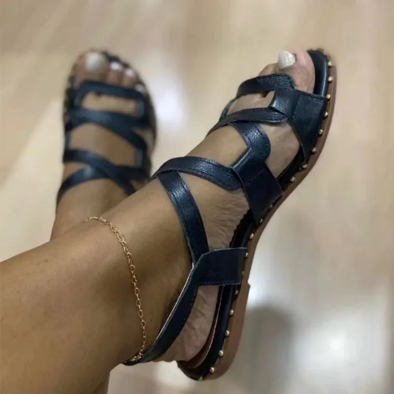 Rome Flats Slippers Beach Sport Casual Ladies Shoes Soft Mujer Slides Bohemian Zapatos