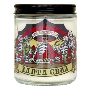 Santa Cruz Guzman Dead Diners Unscented Candle