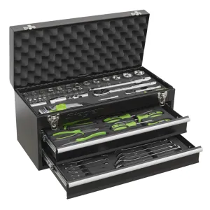 Sealey 2 Drawer Tool Chest with Tool Kit - Black - C