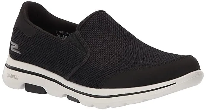 Skechers Go Walk 5 Apprize 55510 Wanderschuhe für Herren, weite Passform