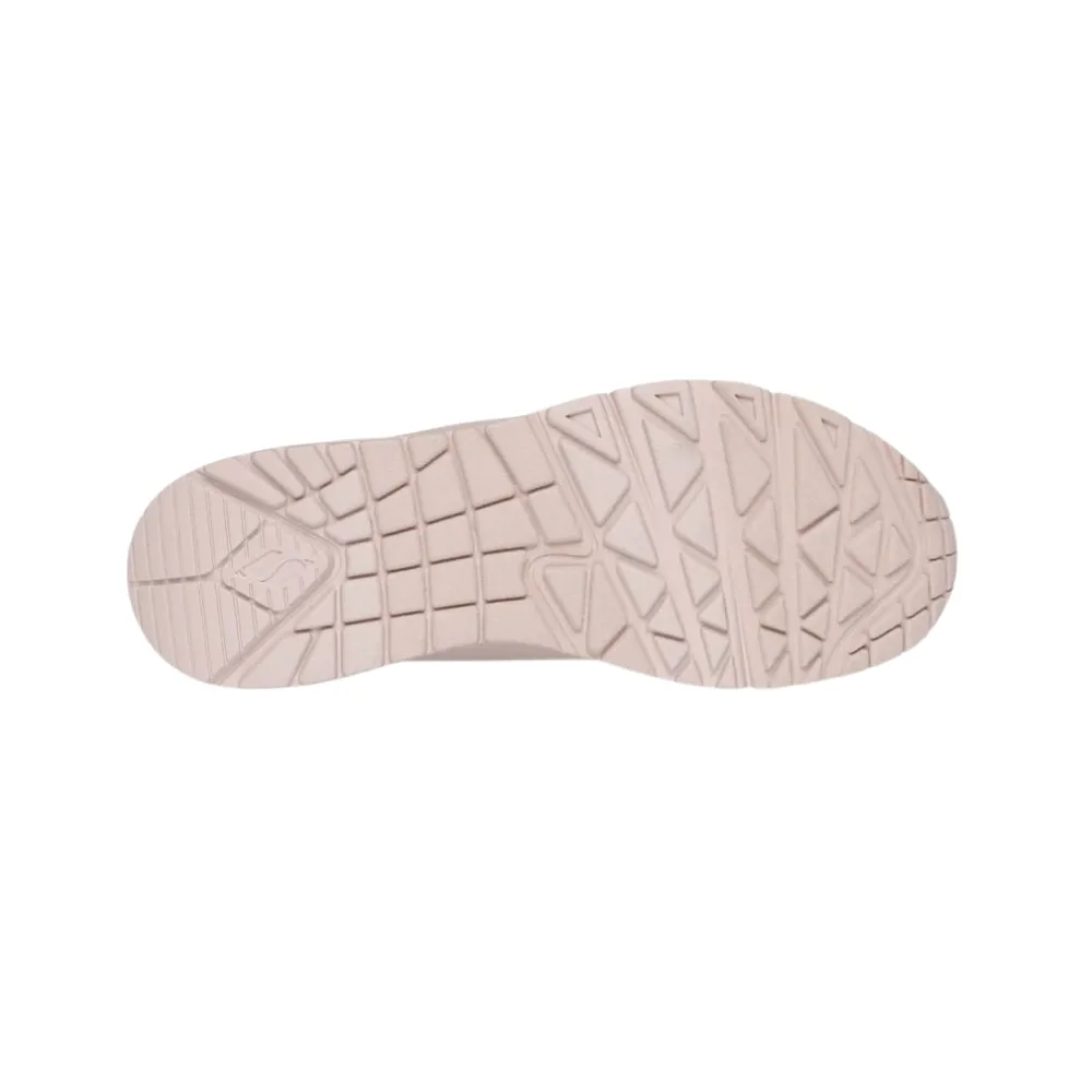 Skechers Women's Uno - Easy-Air, Wedge Blush Pink Sneaker