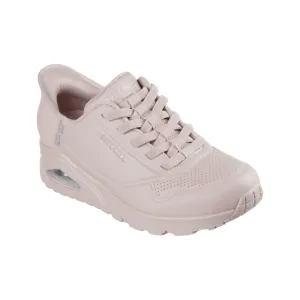 Skechers Women's Uno - Easy-Air, Wedge Blush Pink Sneaker