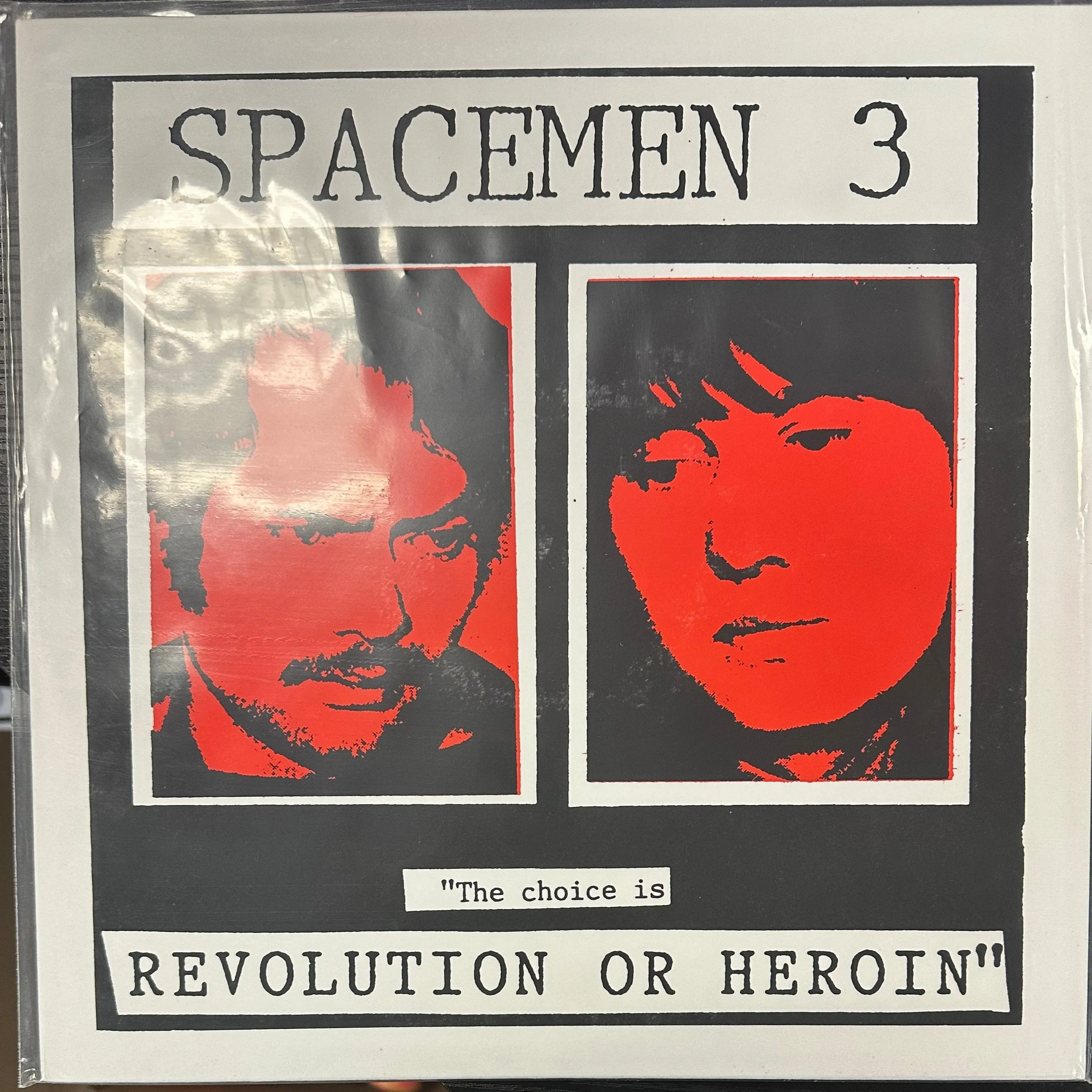 SPACEMEN 3 - REVOLUTION OR HEROIN (LIVE MEAN FIDDLER, LONDON) Vinyl LP Record *Unofficial Release*