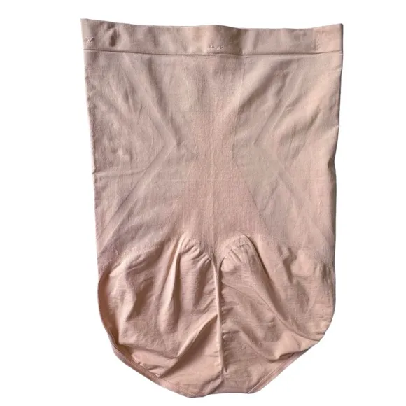 Spanx OnCore High-Waisted Shapewear Brief in Soft Nude | LARGE NWT
