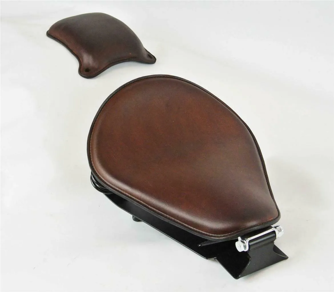 Spring Seat 1985-2016 Honda Rebel 250 Mounting Bobber Kit P-Pad Smooth Brown bc