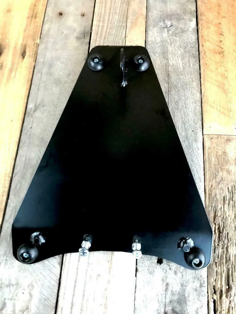 Spring Seat  2014-2025 Yamaha Bolt Black Pleather Passenger P Mounting Kit bcs