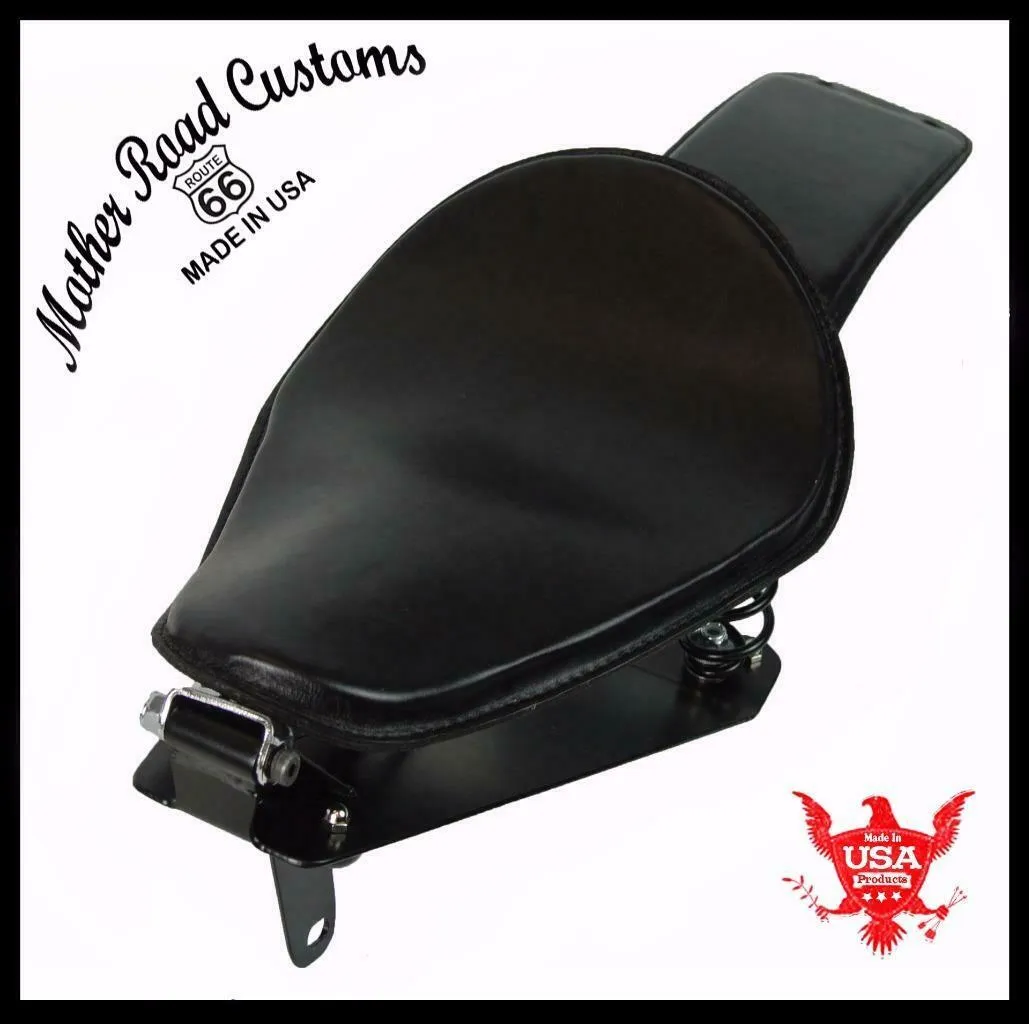 Spring Seat  2014-2025 Yamaha Bolt Black Pleather Passenger P Mounting Kit bcs