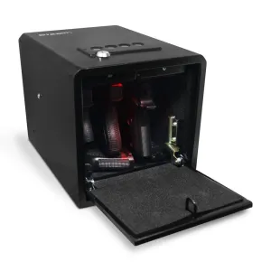 Stealth Handgun Hanger Safe Quick Access Electronic Pistol Security Box