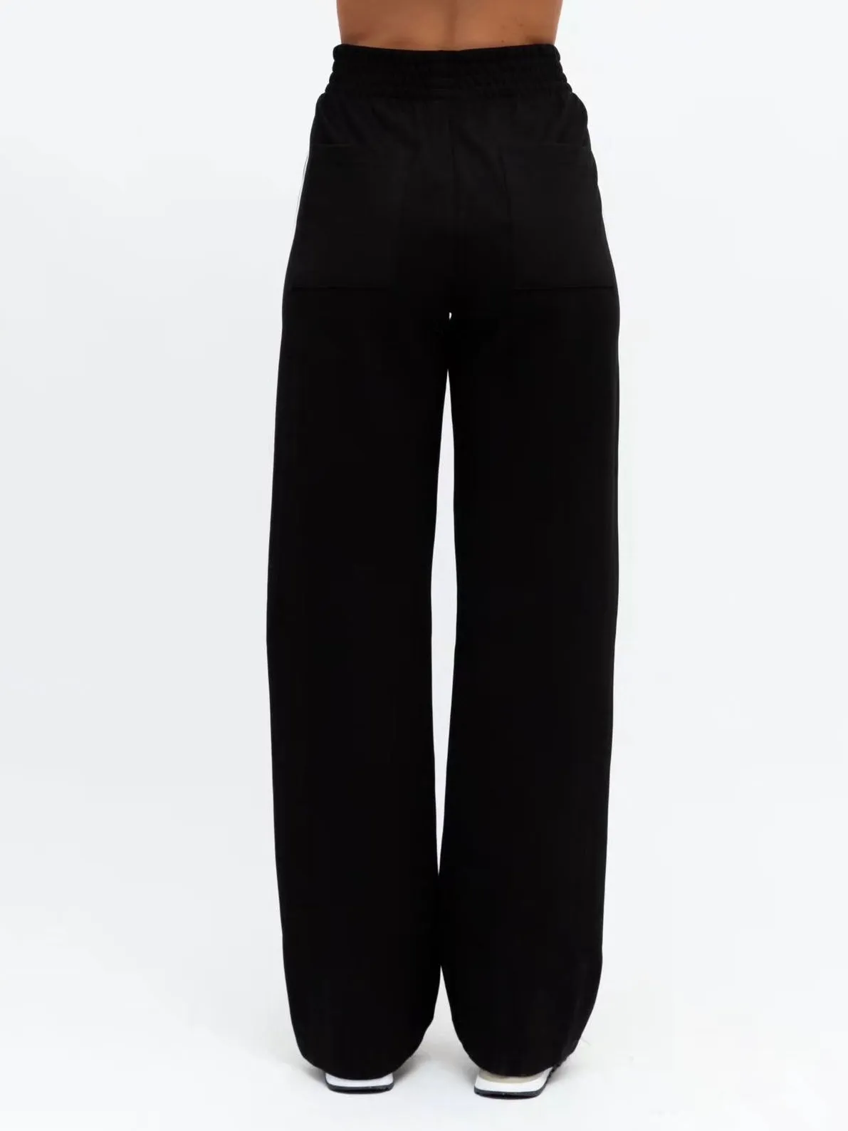 Stella Pant : Black / White Trim
