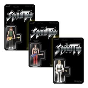 Super7 x SPINAL TAP - Derek Smalls, Nigel Tufnel, & David St. Hubbins - ReAction Figures