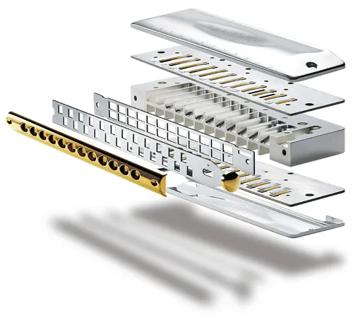 Suzuki F-64CC 'Fabulous 16 Hole' Chromatic Harmonica