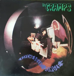 The Cramps – Psychedelic Jungle Vinyl LP Record **UNOFFICIAL RELEASE**