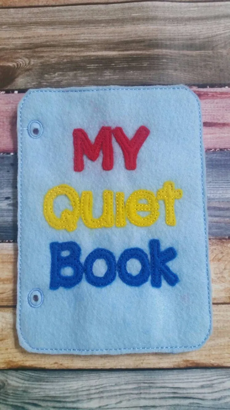 Toddler quiet book, personalized toddler gifts, felt toddler book, soft activity book, felt busy book for toddlers