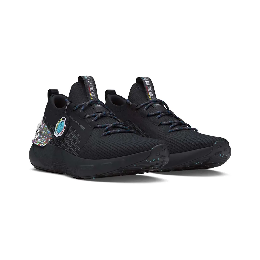 UA Unisex HOVR Phantom 3 SE Black History Month Running Shoes | 3027279