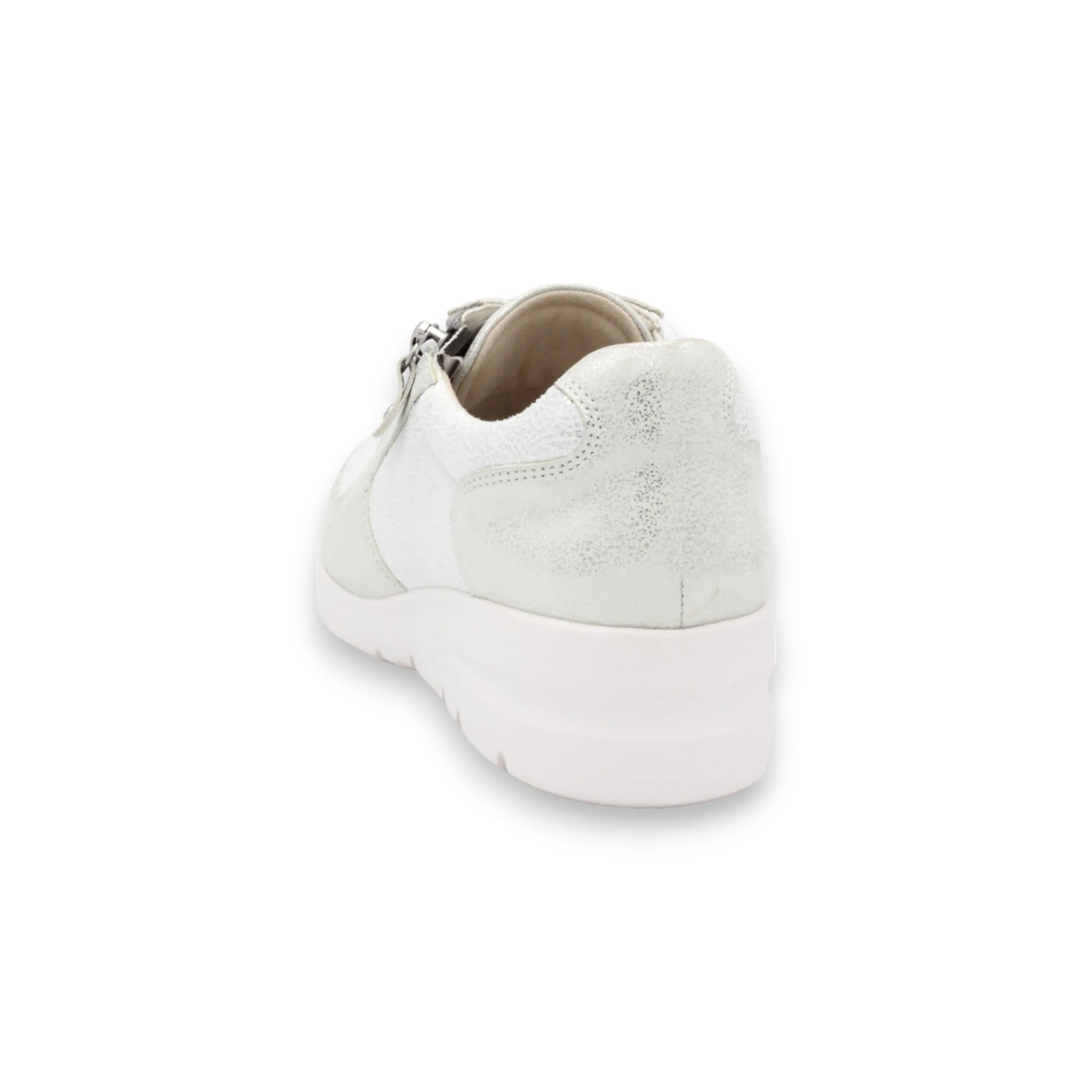 Ultra-Lightweight Women's Sneakers with New Material Super Stretch Fabric, Soft Cowhide Leather, and Swarovski Crystal Eyelets #FJ127