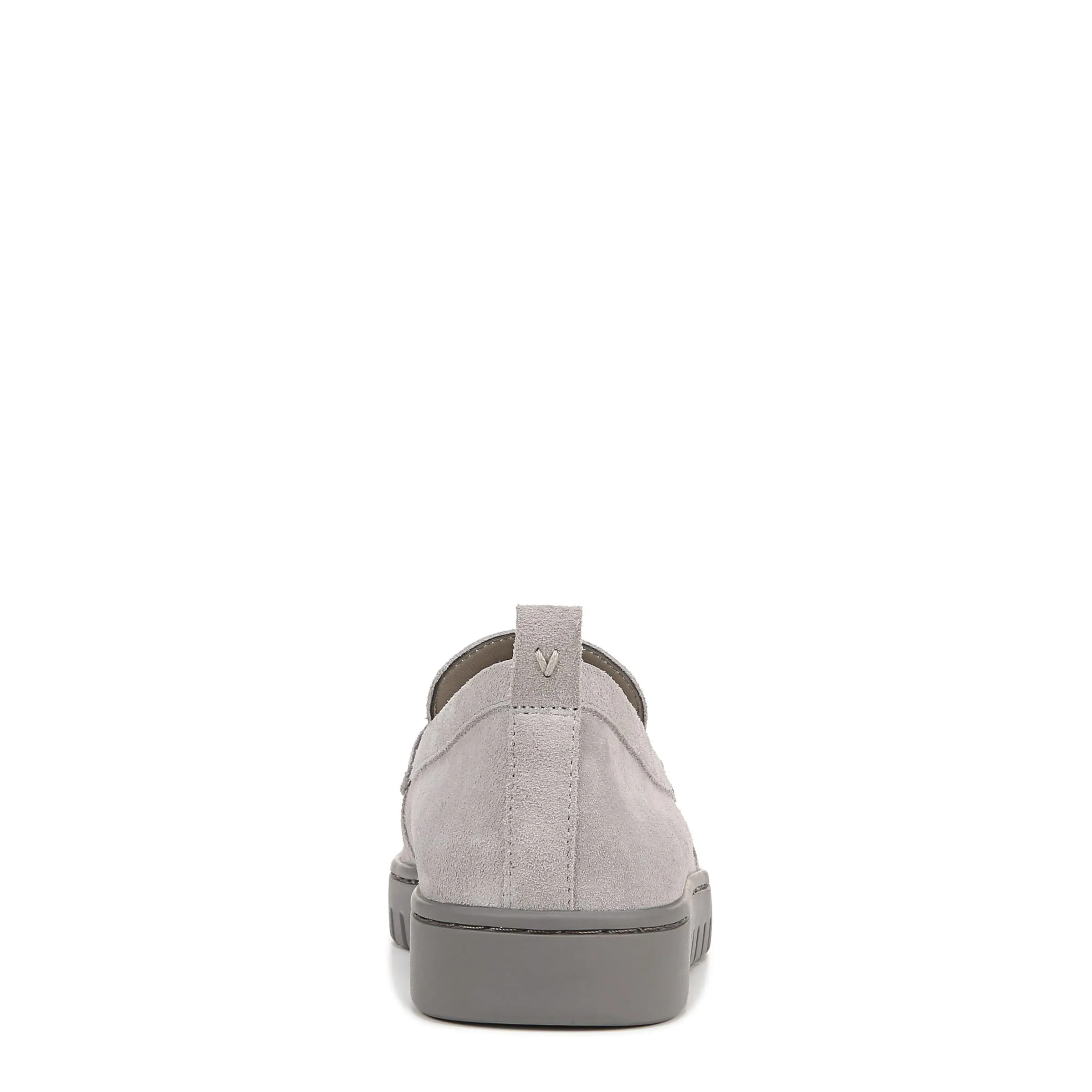 Vionic Women's Uptown Loafer, Light Grey Suede, 9