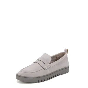 Vionic Women's Uptown Loafer, Light Grey Suede, 9