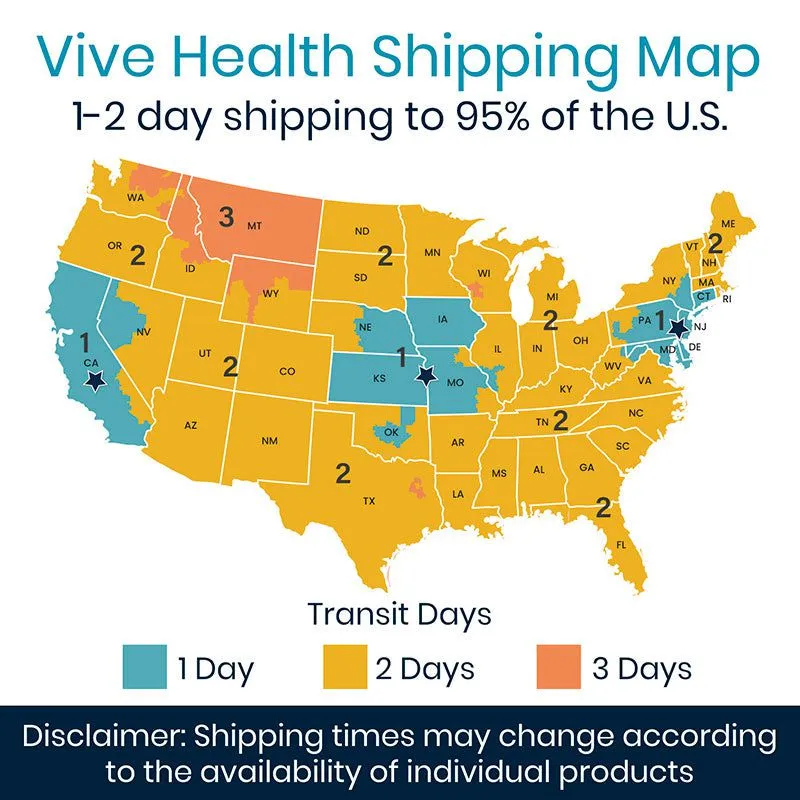 Vive Health Transport Wheelchair