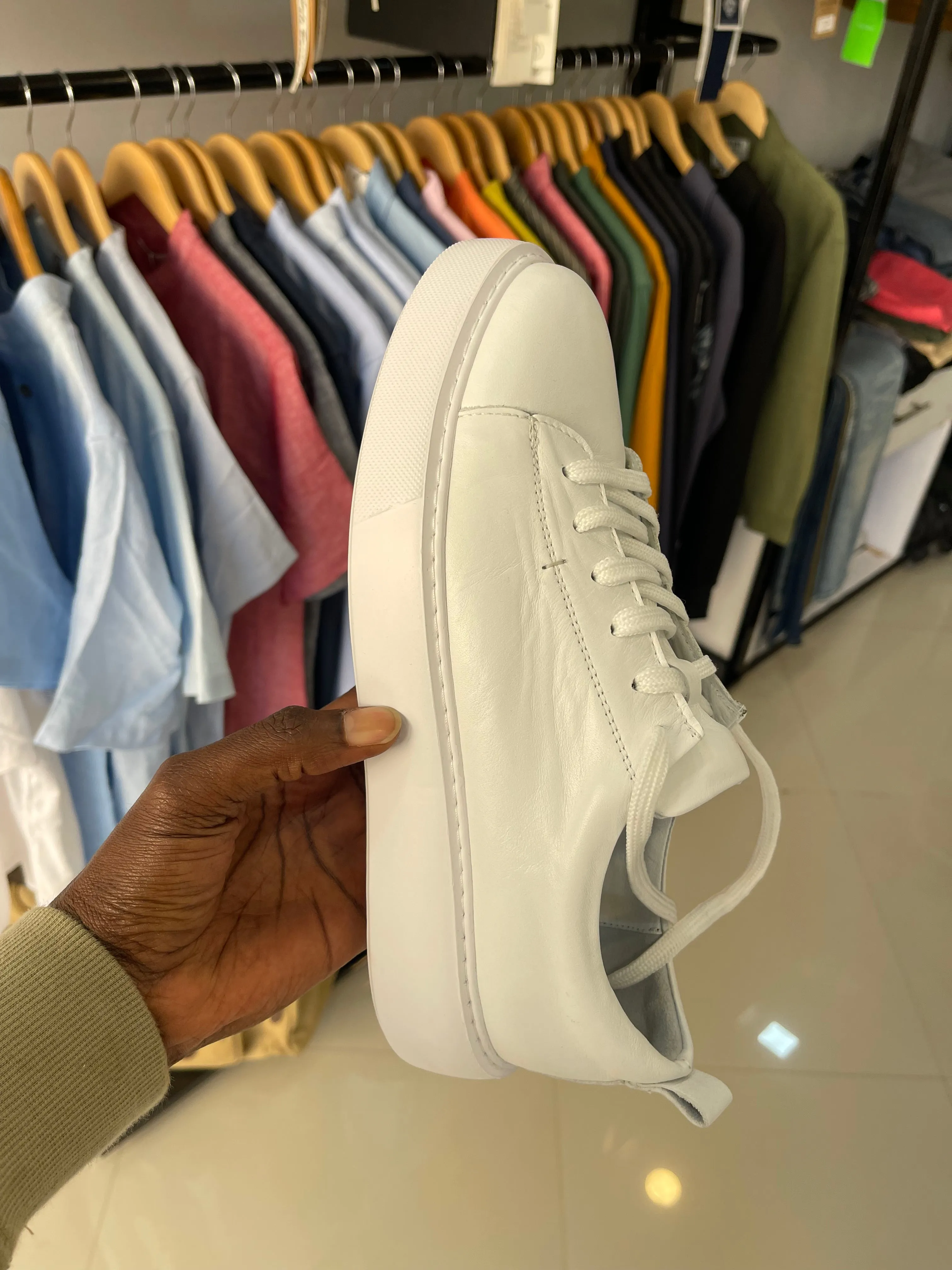 White VIP Sneakers