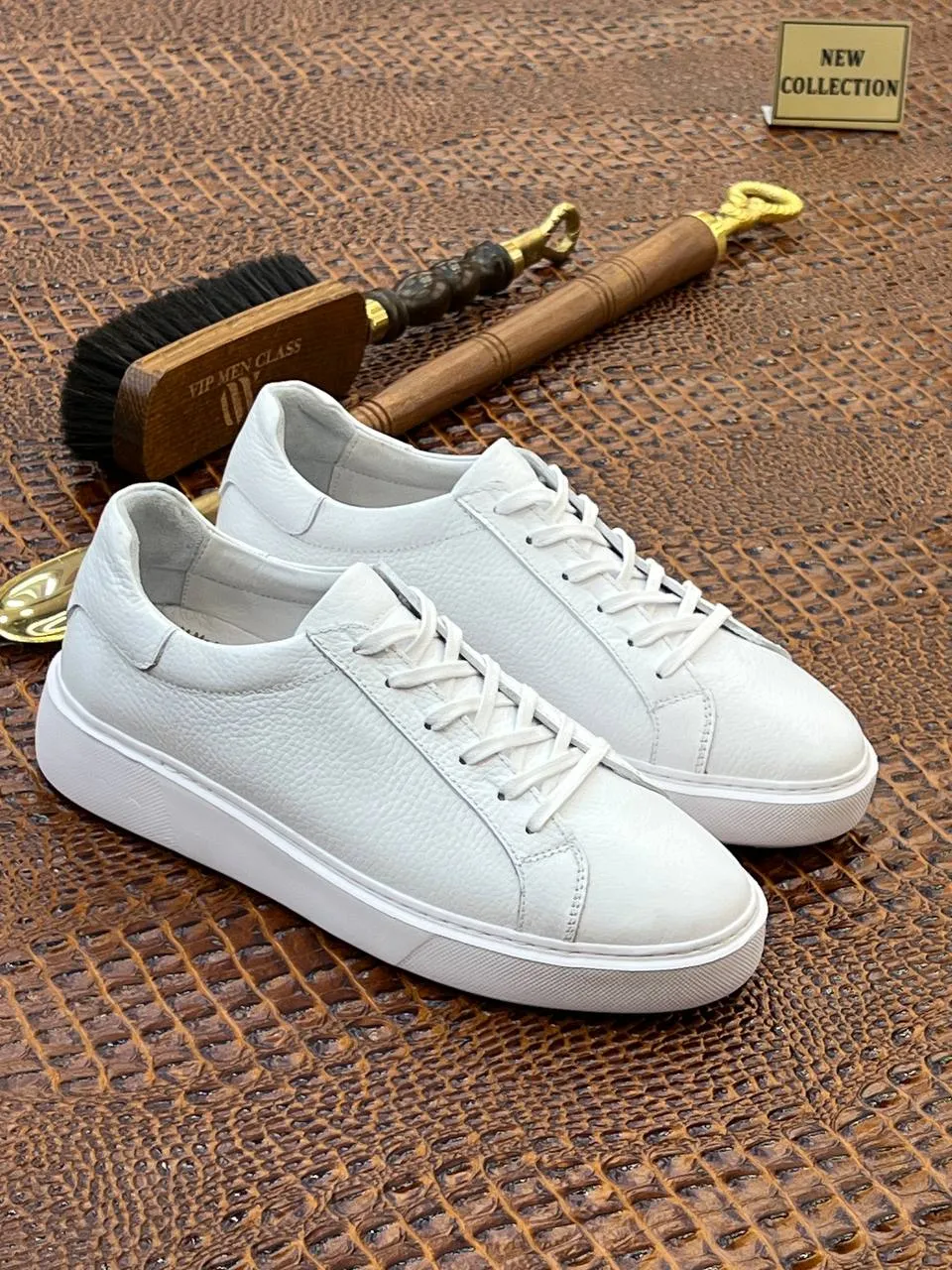 White VIP Sneakers