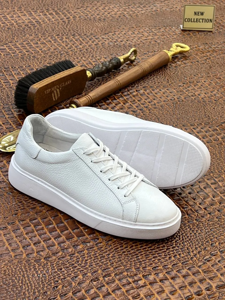 White VIP Sneakers