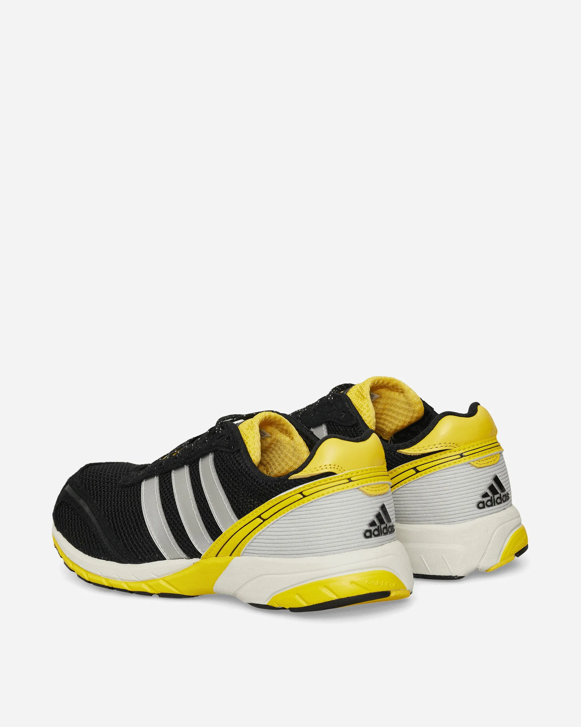 Women's Adizero Adios OG Sneakers Core Black / Silver Metallic / Yellow