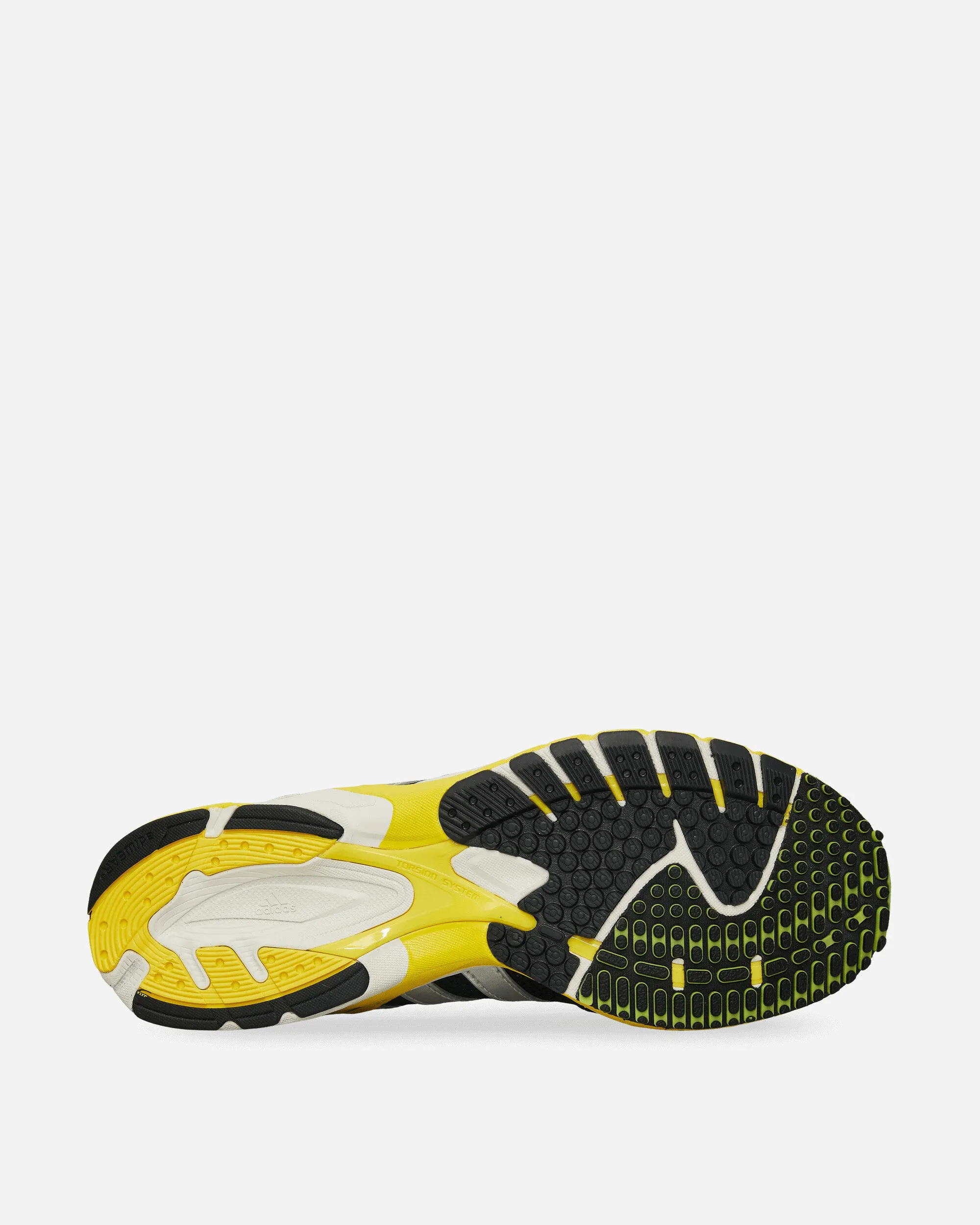 Women's Adizero Adios OG Sneakers Core Black / Silver Metallic / Yellow