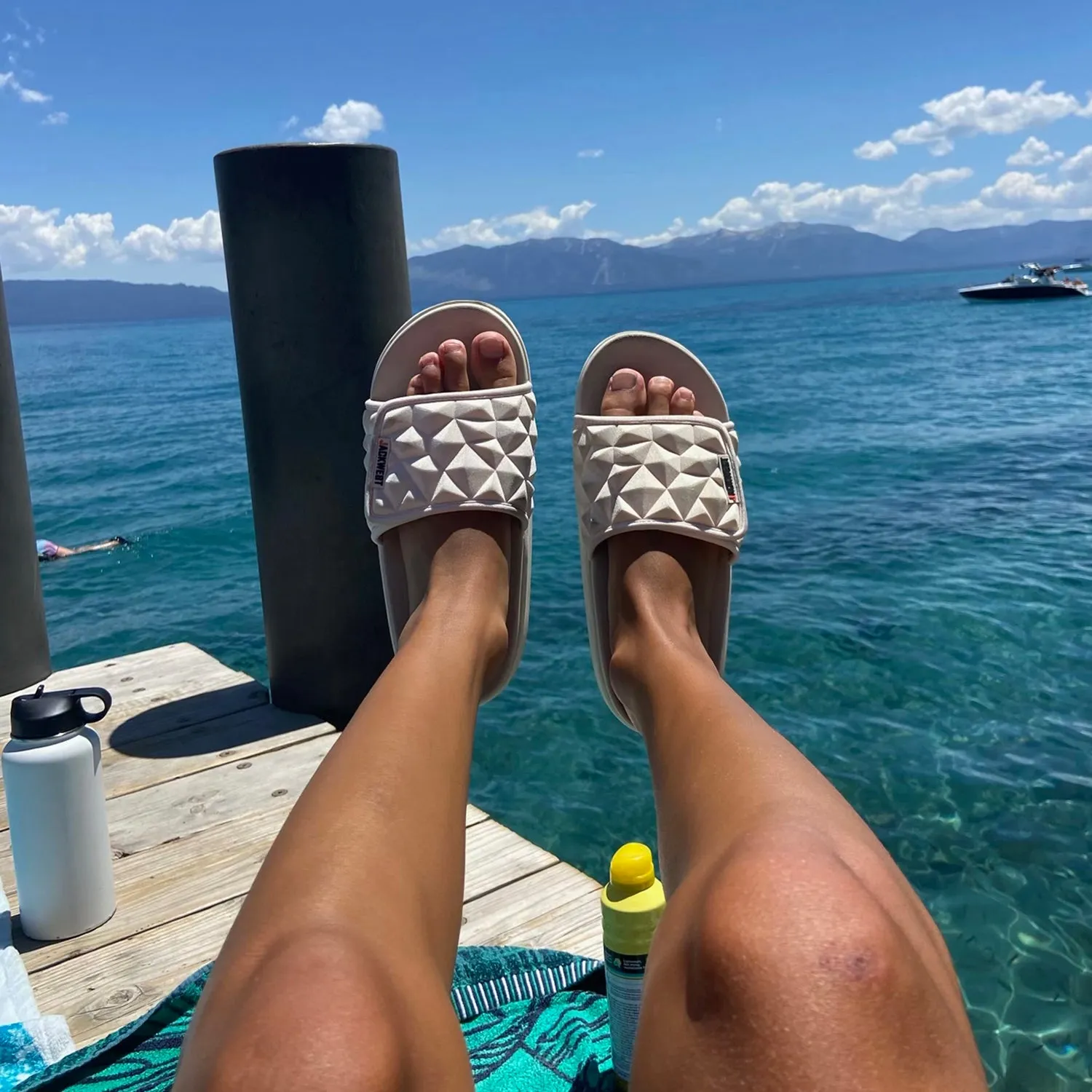 Women's EL A Slides - Bone