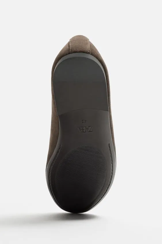 ZARA | LEATHER LOAFERS